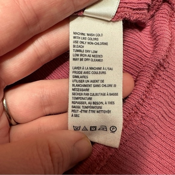 Free People We The Free Molly Crop Button Front Puff Short Sleeve Scoop Neck XS - Picture 8 of 9